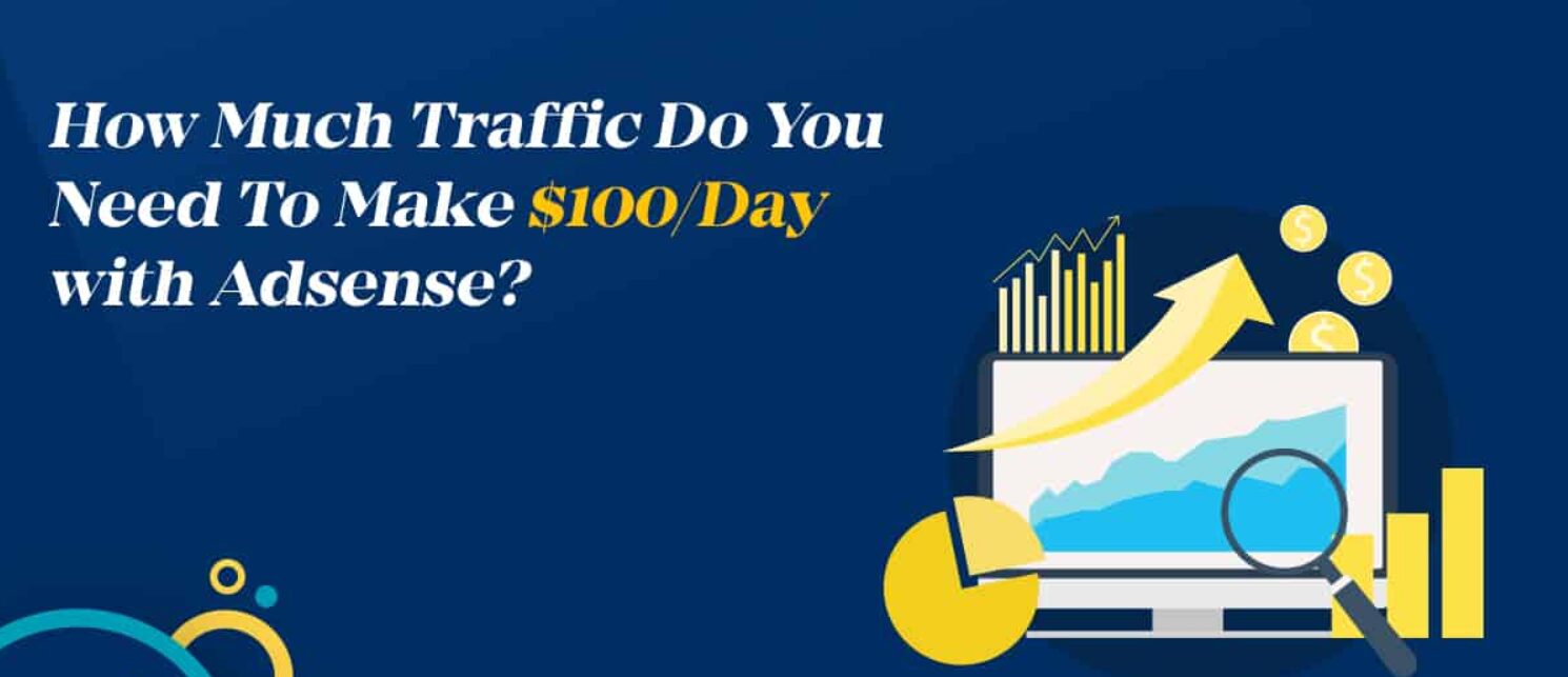 How Much Traffic Do You Need to Make $100/day via AdSense