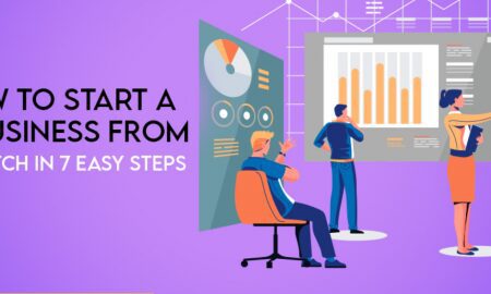 How to Start a New Business from Scratch in 7 easy Steps.